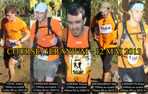 COURSE DU GERANIUM 2013