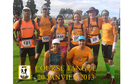 COURSE TANGUE - LE 20 JANVIER 2013