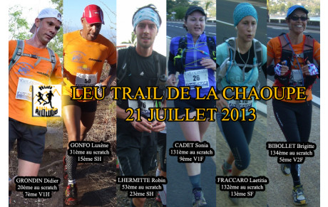 LEU TRAIL DE LA CHALOUPE 2013