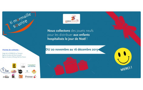 COLLECTE DE JOUETS POUR LES ENFANTS HOSPITALISES !